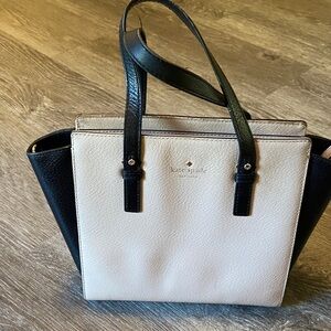 Kate Spade Black and White Satchel